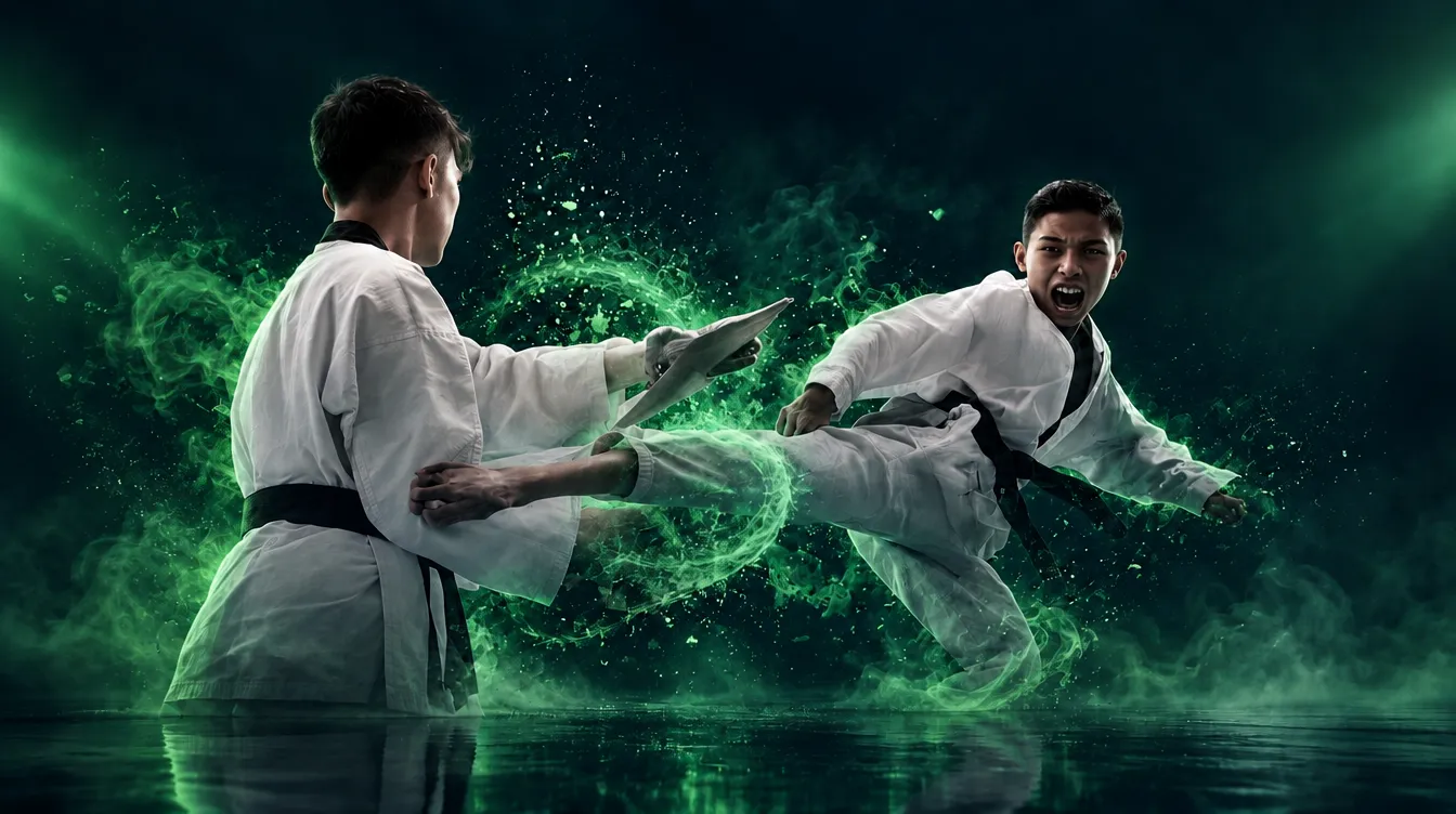 Alumnos de Fire Vipers en combate durante la clase